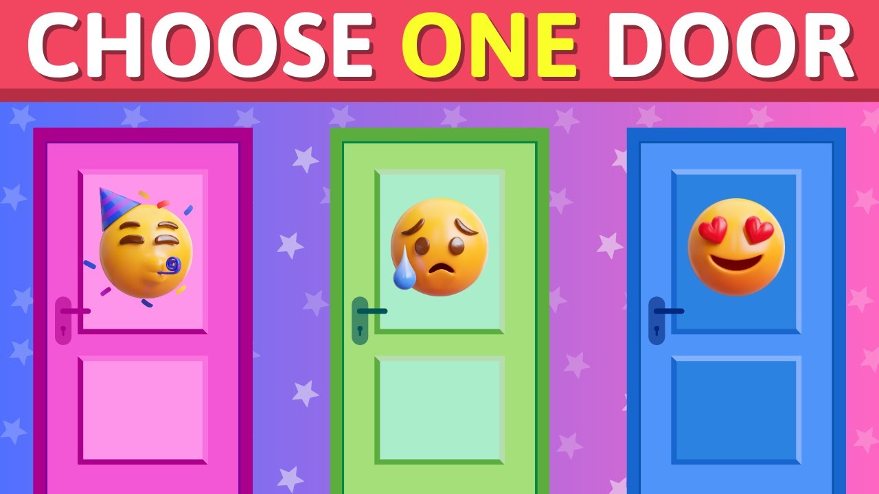 Choose One Door🚪| 2 GOOD and 1 BAD | Don’t Choose The Wrong Door 🥵